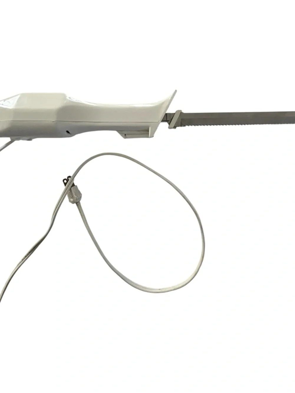 Vintage Electrix Gourmet 4 Electric Carving Knife White Dual Blades USA Works‎